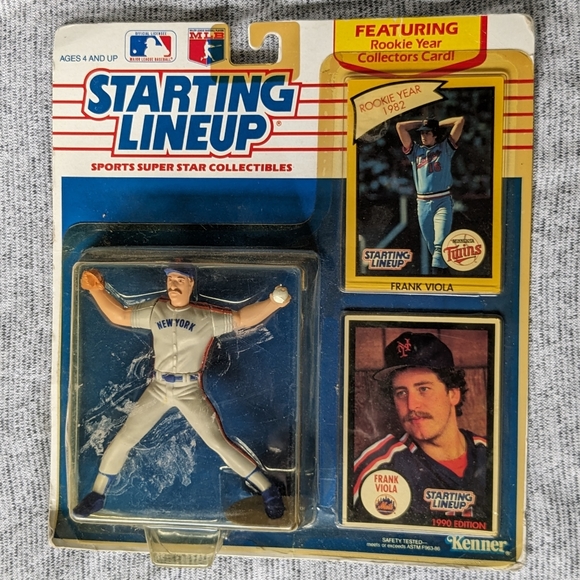 1990 Kenner Starting Lineup Frank Viola NIB - Picture 1 of 3